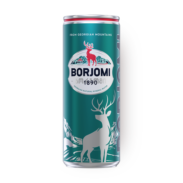 Вода минеральная лечебно-столовая Borjomi газированная