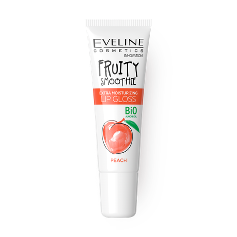 Блеск для губ Eveline Fruity Smoothie Peach экстраувлажняющий