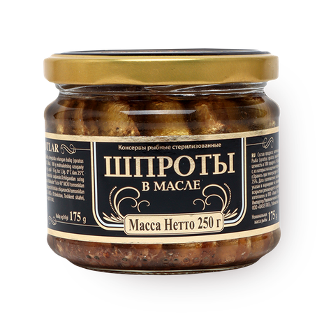Шпроты Riga Gold в масле