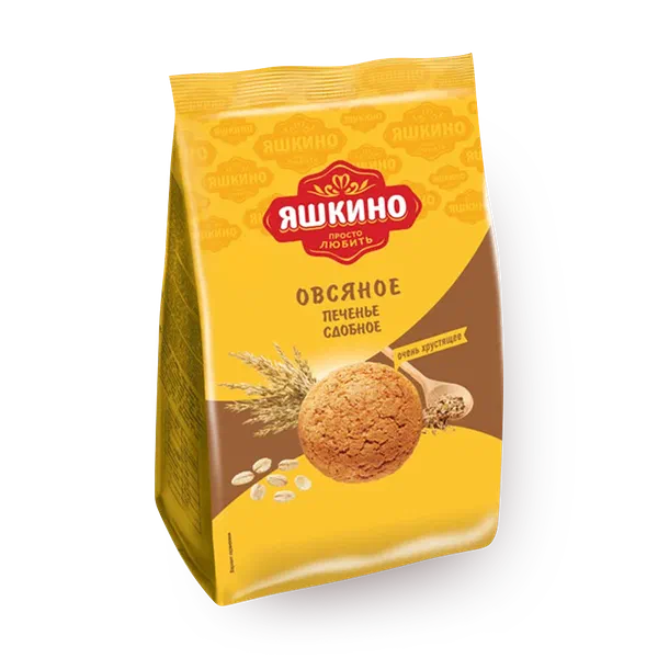 Печенье сдобное овсяное «Яшкино»
