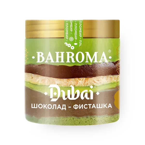 Мороженое Bahroma фисташка-шоколад пинта