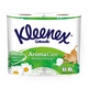 Туалетная бумага Kleenex Aroma Care 3 слоя с ароматом ромашки