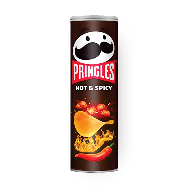 Чипсы Pringles Hot&Spicy с острым и пряным вкусом