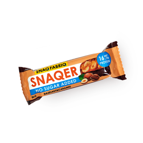 Батончик протеиновый Snaq Fabriq Snaqer фундук и карамель в шоколаде