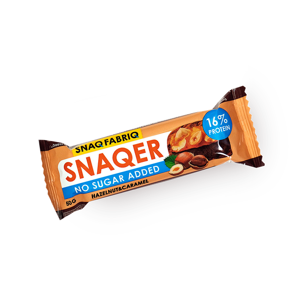 Батончик протеиновый Snaq Fabriq Snaqer фундук и карамель в шоколаде
