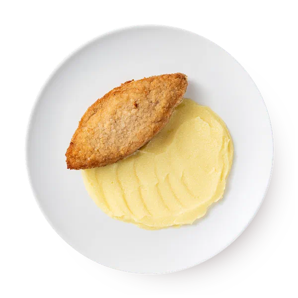 Котлета куриная с пюре