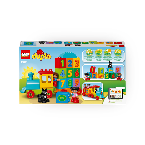 Конструктор Lego Duplo Первый поезд с животными 10412