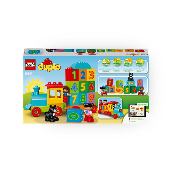 Конструктор Lego Duplo Первый поезд с животными 10412