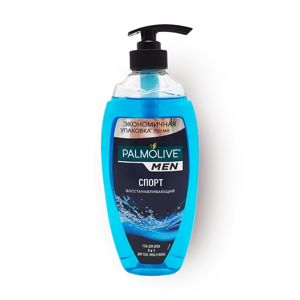 Гель для душа 3 в 1 Palmolive Men Спорт восстанавливающий