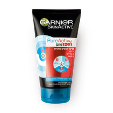 GARNIER pure active charcoal 3 in 1