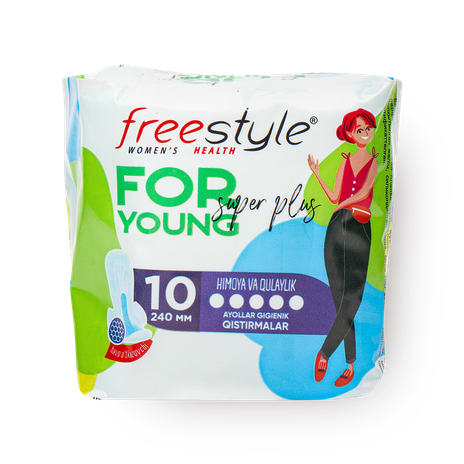 Прокладки женские гигиенические Free Style For Young Super Plus