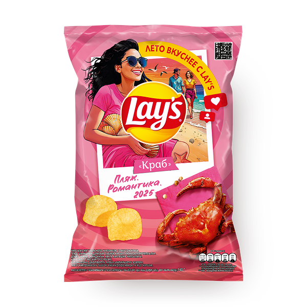 Чипсы Lay's краб
