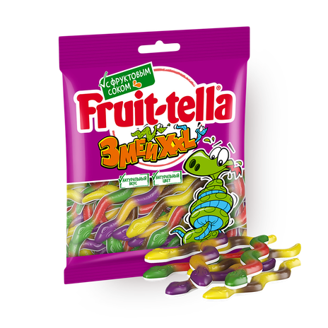 Мармелад жевательный Fruit-tella Змеи XXL