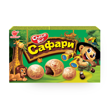 Печенье Orion Choco Boy Сафари