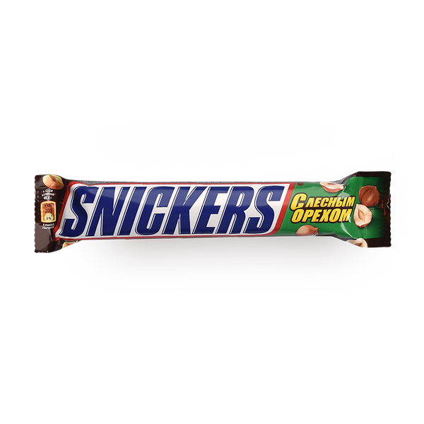 Шоколад Snickers Лесной орех