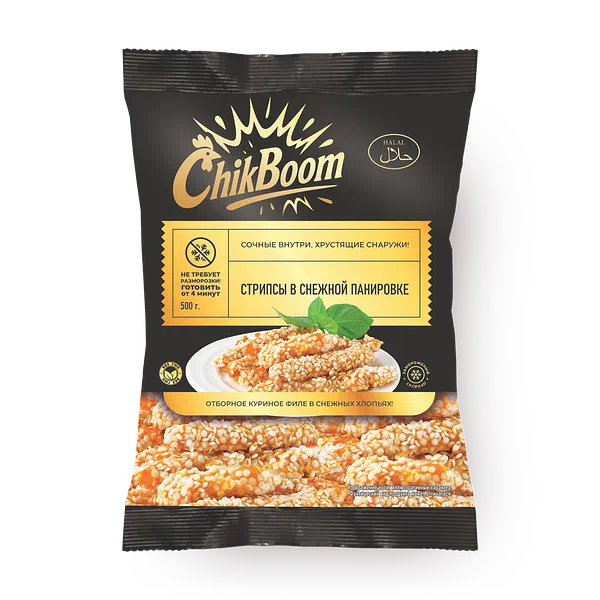 Стрипсы Chik Boom в снежной панировке замороженные