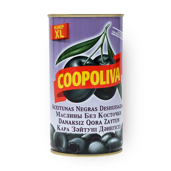 Маслины XL Coopoliva без косточки