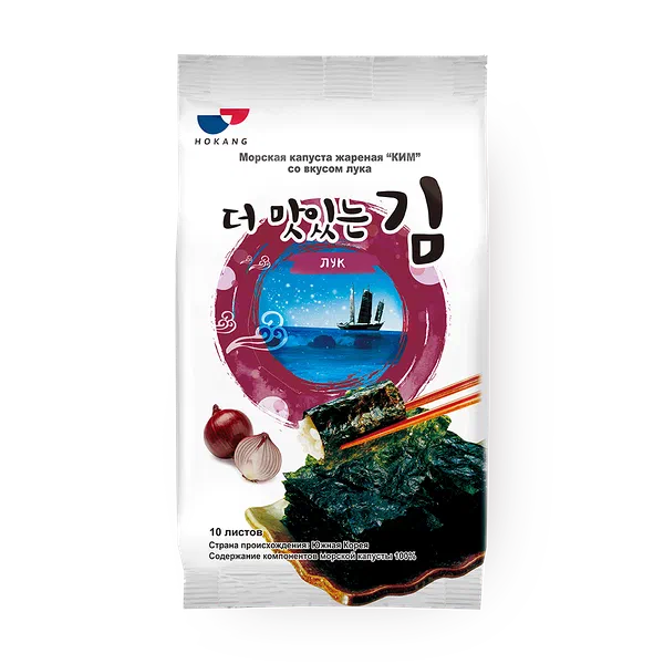 Морская капуста «Ким» жареная со вкусом лука