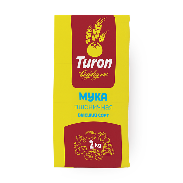 Мука пшeничная высший сорт «Турон»