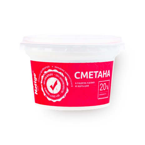 Сметана 20% Natige