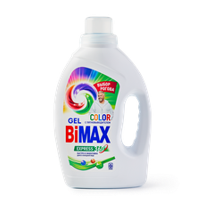 Гель для стирки BiMax Color, 1,3 кг — купить с доставкой из Яндекс Лавки
