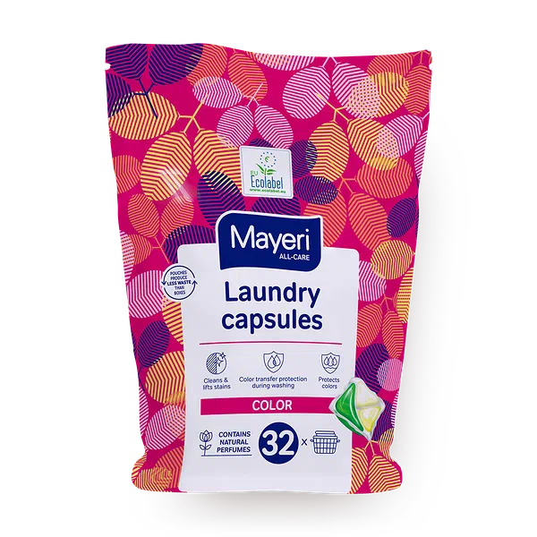 Капсулы для стирки белья Mayeri All-Care для цветного