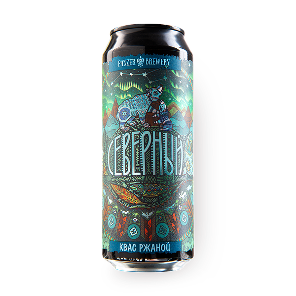 Квас Северный Panzer Brewery фильтрованный