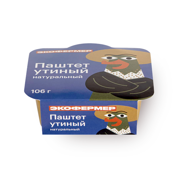 Паштет утиный «Экофермер»