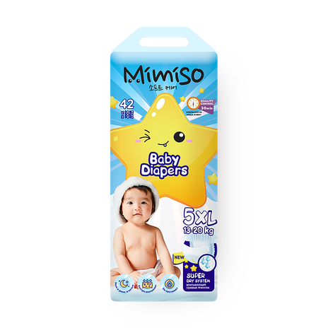 Подгузники Mimiso 5/XL 11-25 кг