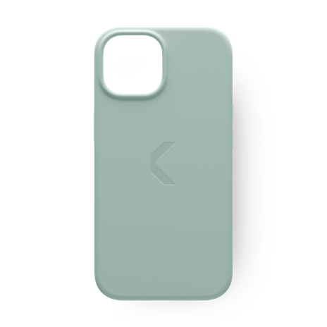 Чехол силиконовый для iPhone 15 Commo Shield Case с поддержкой беспроводной зарядки, Commo Gray