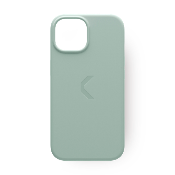 Чехол силиконовый для iPhone 15 Commo Shield Case с поддержкой беспроводной зарядки, Commo Gray