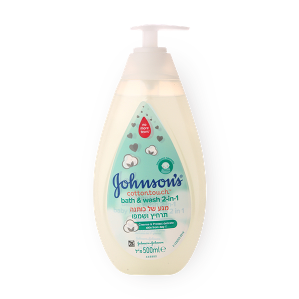 Johnson Baby cotton touch wash and shampoo