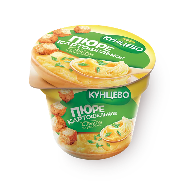 Картофельное пюре «Кунцево» с луком