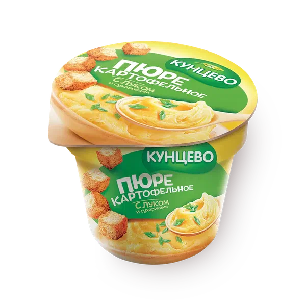 Картофельное пюре «Кунцево» с луком