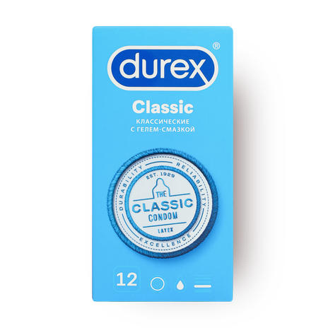 Презервативы Durex Classic классические