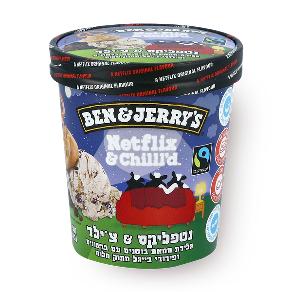 Ben&Jerry's Netflix & Chilll'd frozen dessert pint