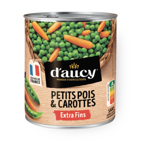 D'ausy Peas and carrots