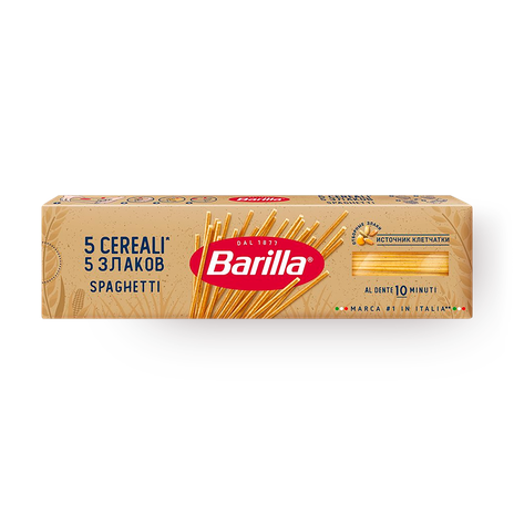 Макароны Spaghettini 5 злаков Barilla