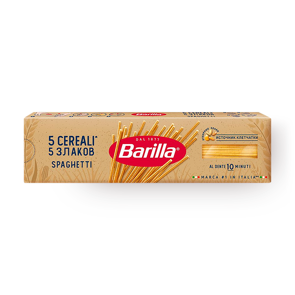 Макароны Spaghettini 5 злаков Barilla