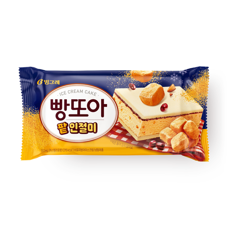 Мороженое-сэндвич Binggrae с фасолью