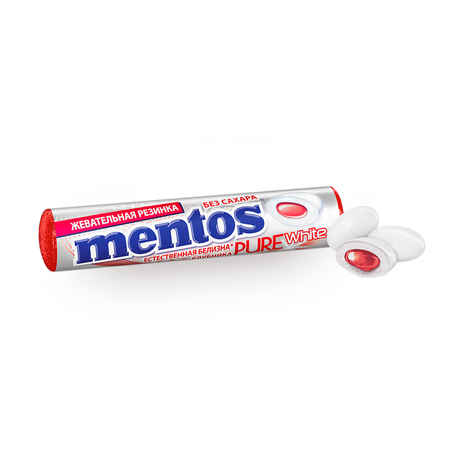 Резинка жевательная Mentos клубника