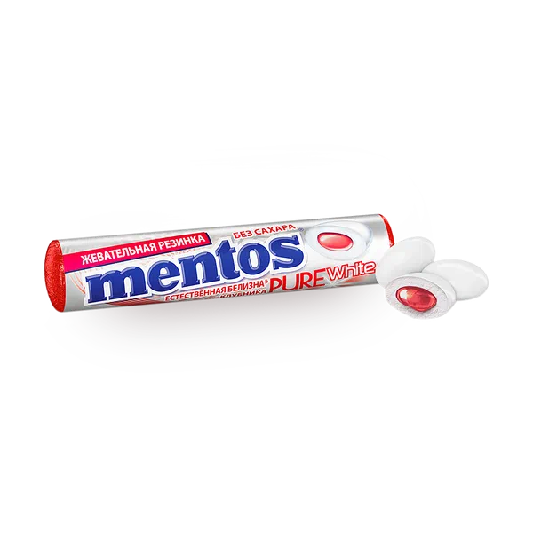 Резинка жевательная Mentos клубника