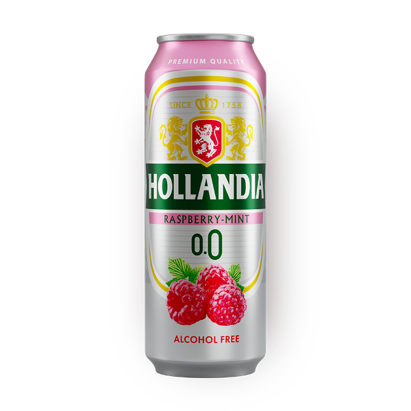 Пивной напиток 0,0% Hollandia малина