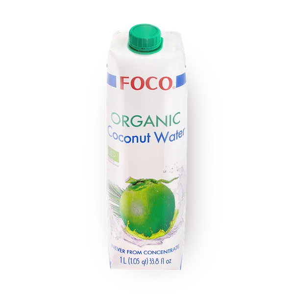 Кокосовая вода Foco Organic