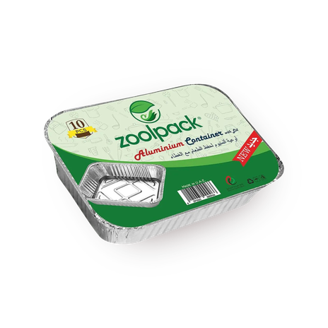 Контейнер алюминиевый Zoolpack с крышкой