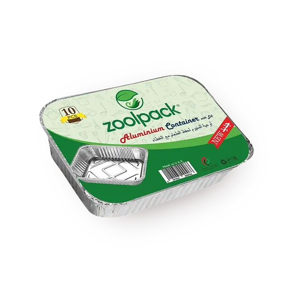 Контейнер алюминиевый Zoolpack с крышкой