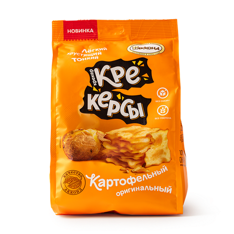 Крекеры картофельные «Крекерсы» оригинальные