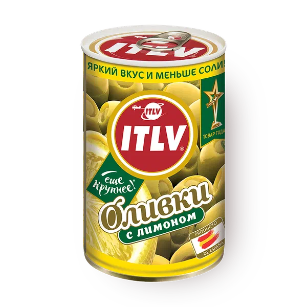 Оливки Itlv с лимоном