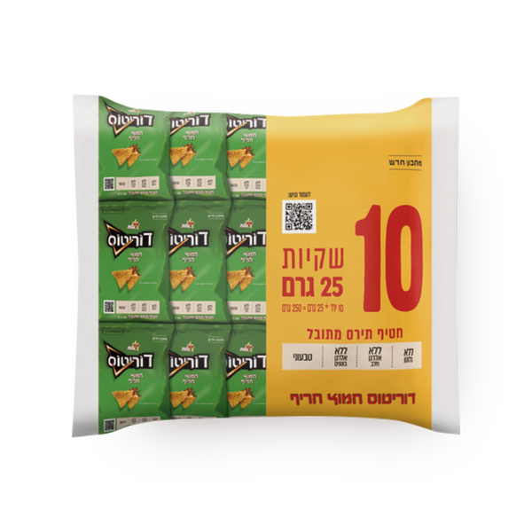 דוריטוס חמוץ חריף מארז