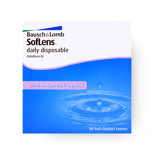 Контактные линзы Bausch & Lomb Soflens Daily Disposable R-8.6, D-4.5